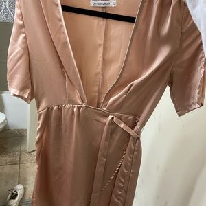 Silk mini dress only worn once